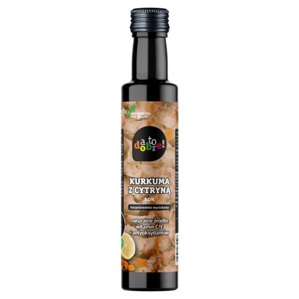 Kurkuma z cytryną sok A to dobre!, 250 ml